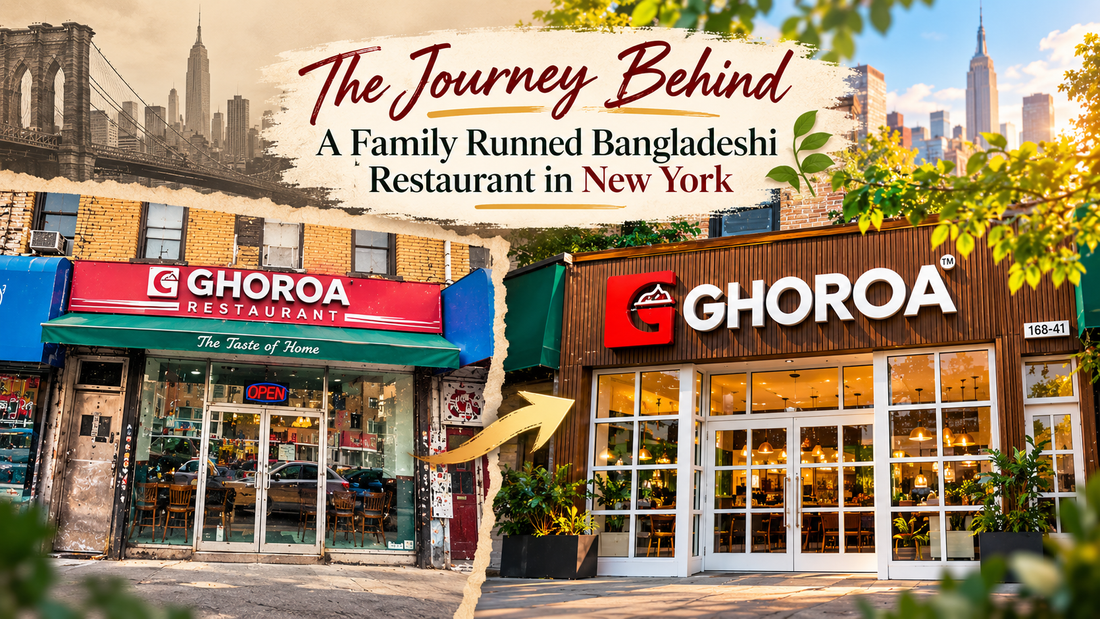 Bangladeshi Food in NYC | GHOROA's Story Since 2004