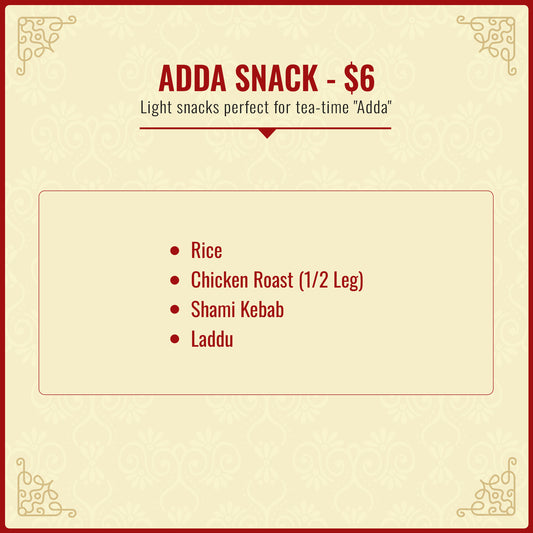 Adda Snack Platter