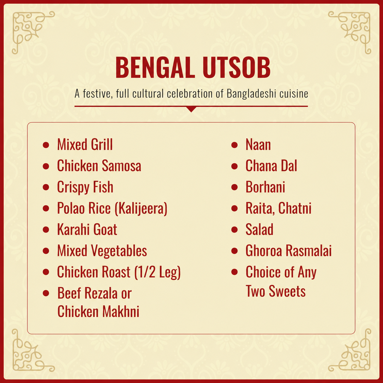 BENGALI UTSHOB