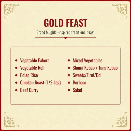 GOLD FEAST PLATER